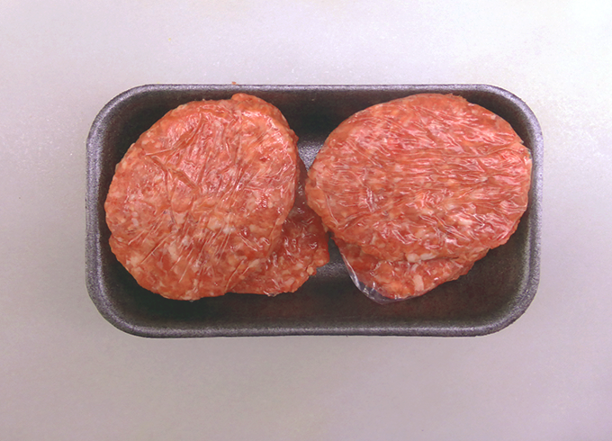 Iberian pork burger meat