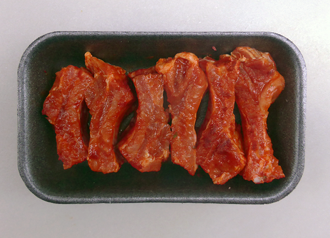Seasoned pork ribs