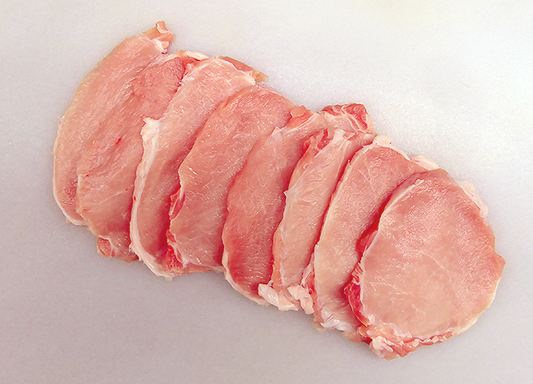 Pork loin fillets